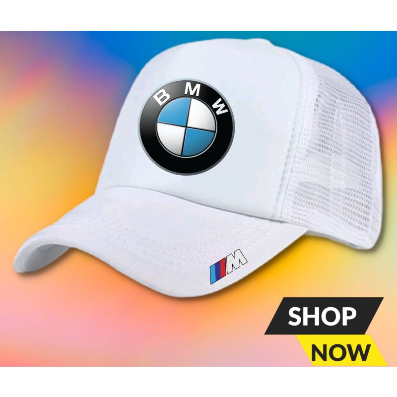 topi trucker logo BMW sport