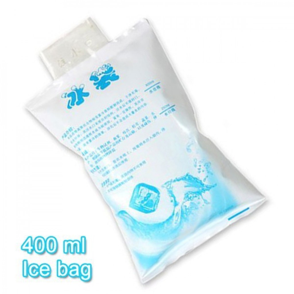 Ice Gel Bag 400ml ice gel Pack Cooler Jelly untuk menjaga suhu tetap dingin