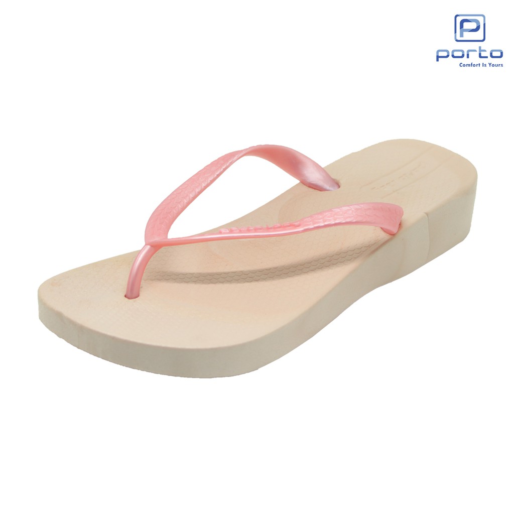 

Porto - Sandal Jepit Wanita Sandal Pantai Sandal Rumah Nyaman Empuk Original MAS