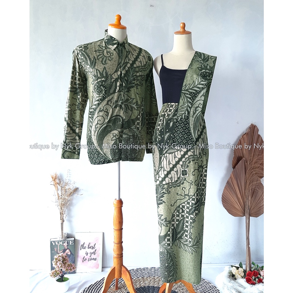 MISO BUTIK - Free Selendang Rok Span Pinggang Karet Andin Rok + Selendang Bawahan Kebaya Wisuda Dan Lamaran Modern Kekinian