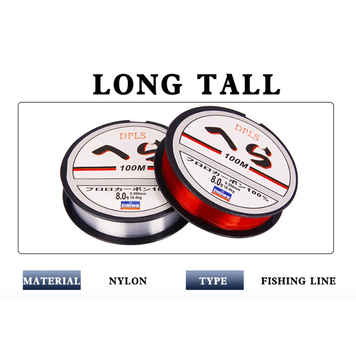 TERBAIK SENAR PANCING 100M WARNA BENING DAIWA LS NYLON BERKUALITAS