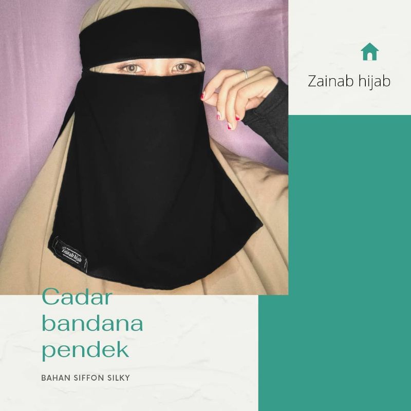 cadar bandana pendek