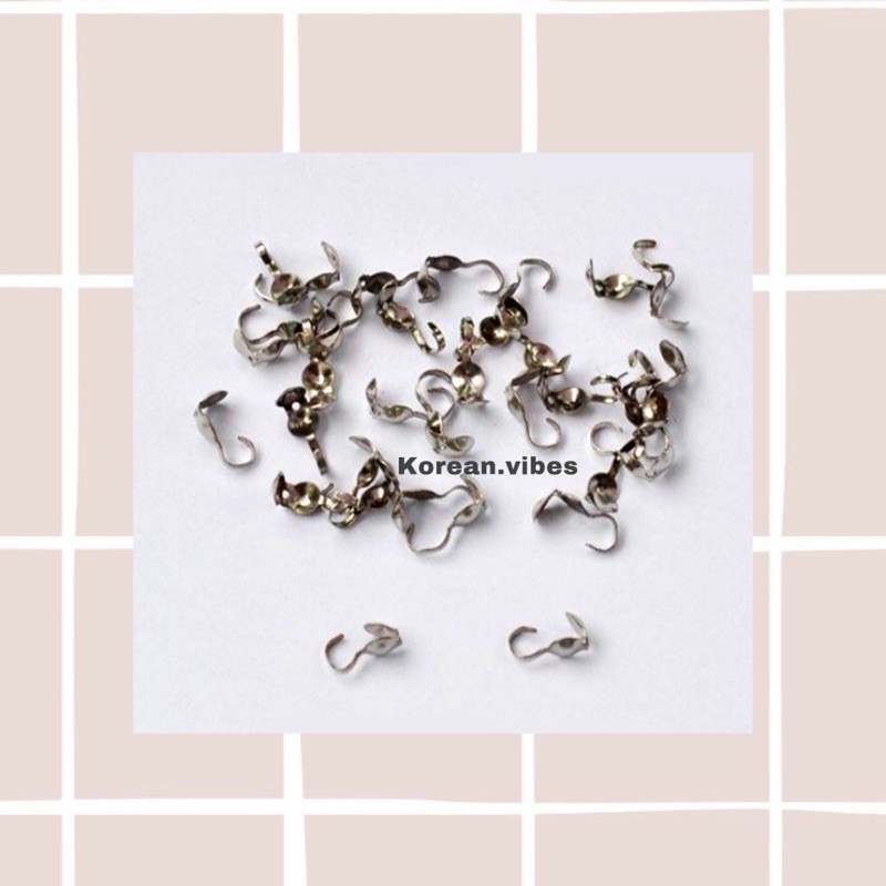 [10pcs] Kodokan 1 lubang untuk sambungan pengait masker gelang dan berbagai aksesoris