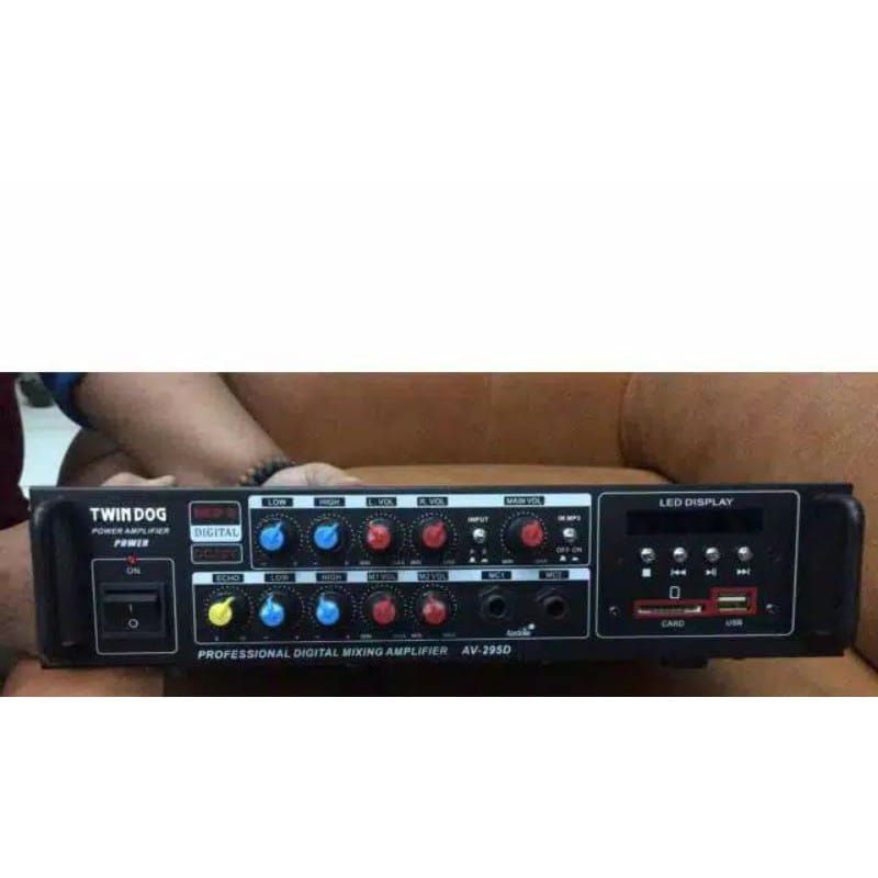 Twin dog  , TD , AV 295 D , USB , Twindog , Ampli , Amply ,  Ampli Power , Amplifier