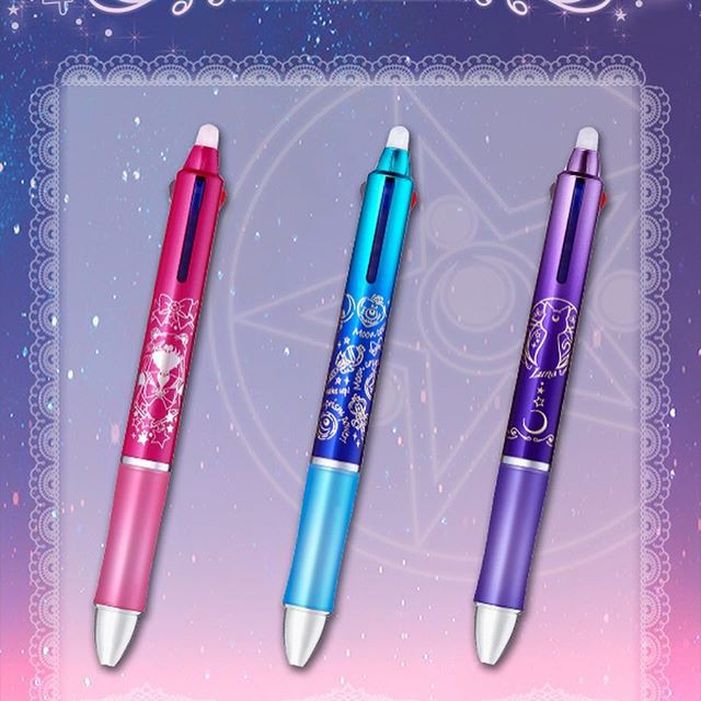 

Sailor Moon Frixion Ball 3-in-1 Metal 0.5mm erasable pen