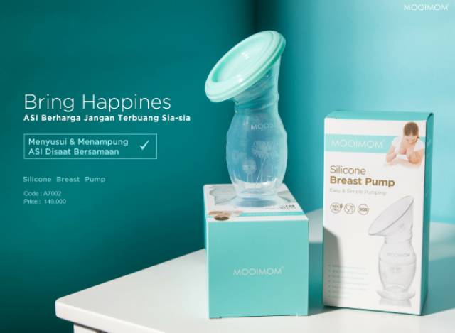 Mooimom Silicone Breast Pump ( A6002 )