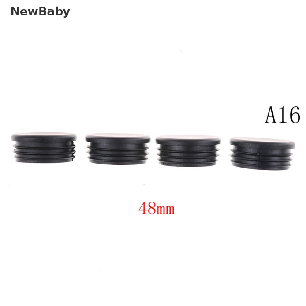 NewBaby 4PCS Round Plastic Chair Leg Glide Cap Plug Tubing Pipe Insert Floor Protector ID