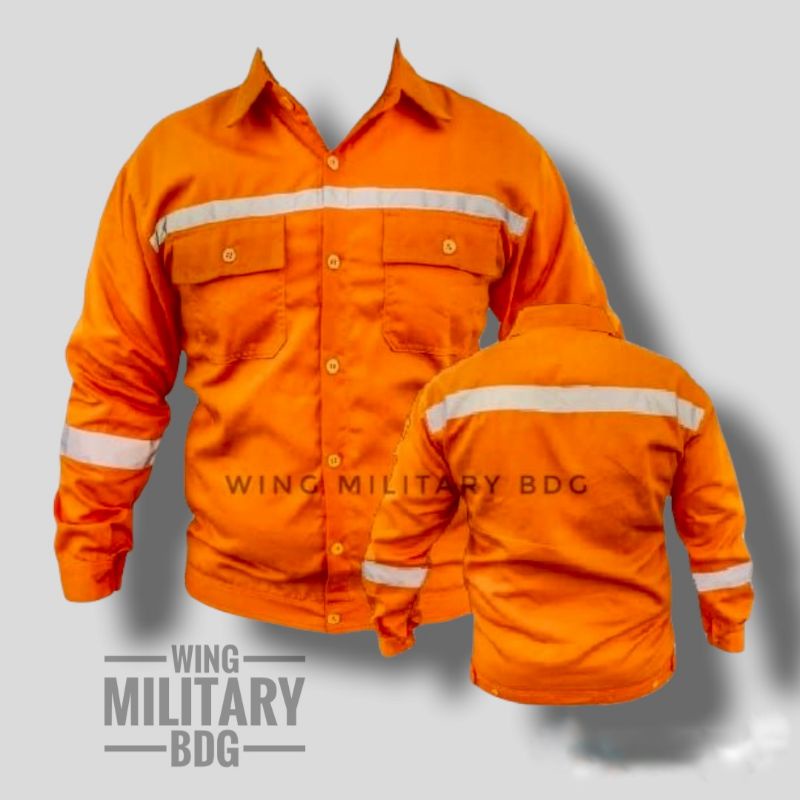 Wearpack Katelpak Safety Skotlet Atasan Kemeja Kerja Atasan Katelpak