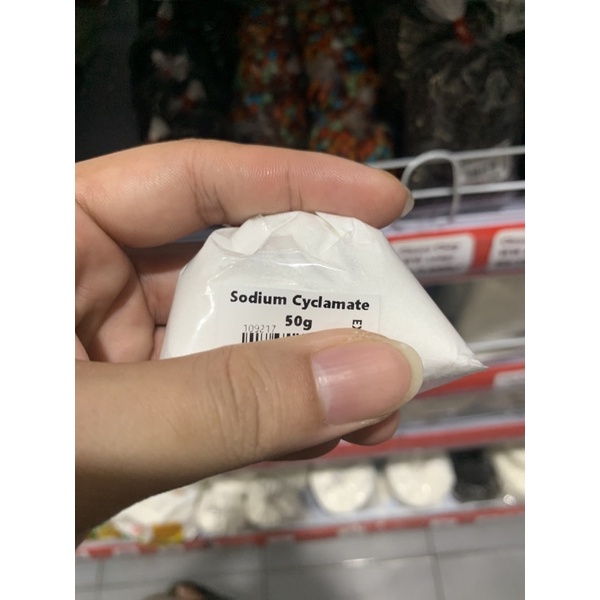 

sodium cyclamate 50gr siklamat sari manis pemanis