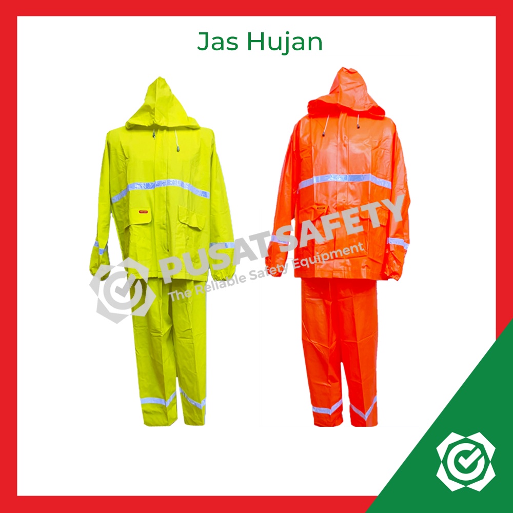 Jas Hujan Setelan Raincoat Tiger Head