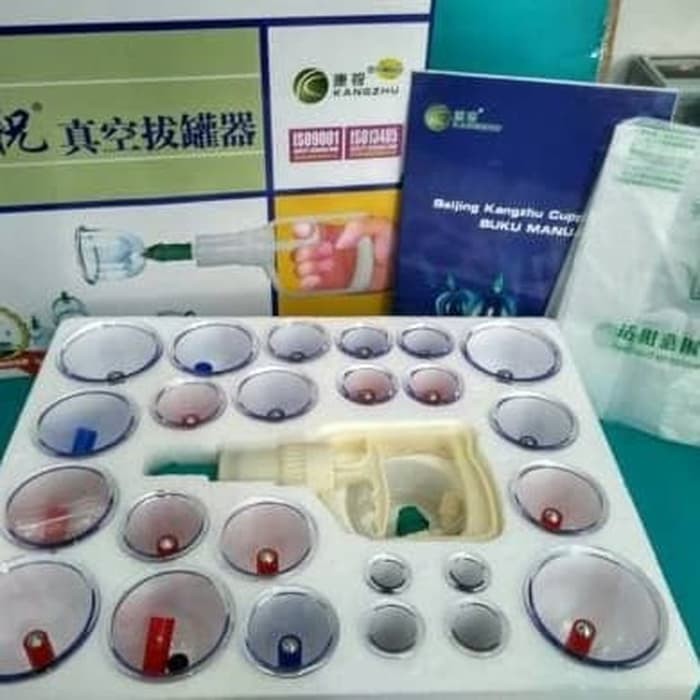 Kop Angin Kangzhu isi 24 /Alat Bekam 1x24 Kz Original Kangzhu