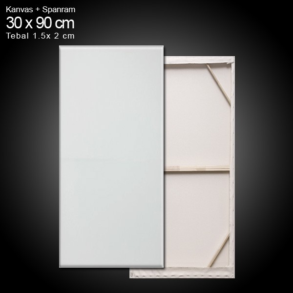 

Kanvas Lukis 30x90 cm