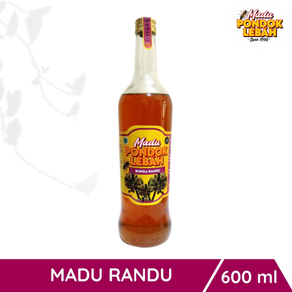 

Madu Murni Randu Asli 600ml Pondok Lebah