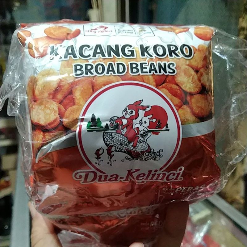 Kacang koro pedas renceng 18gr x 10 pcs