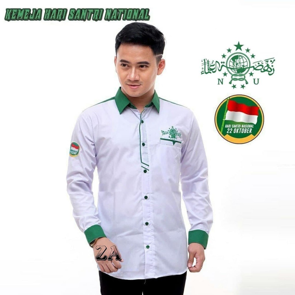 Kemeja koko NU baju koko NU pria dewasa lengan panjang | baju koko NU bordir istimewa