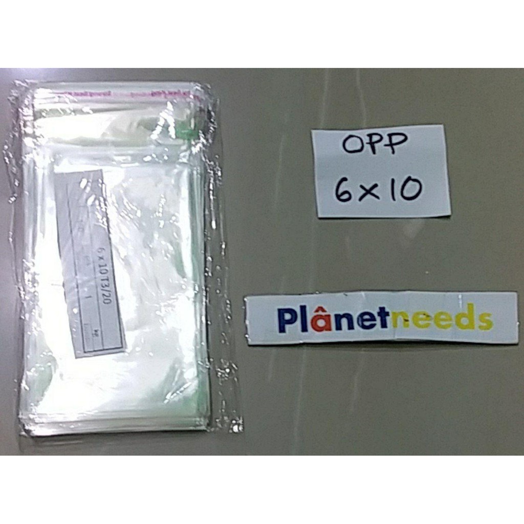 Plastik OPP 6x10