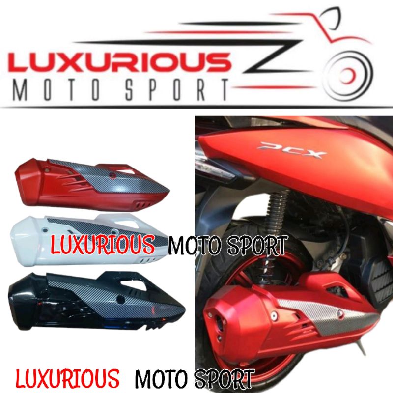 cover knalpot pcx 150 tutup knalpot pcx 150 pelindung knalpot pcx new