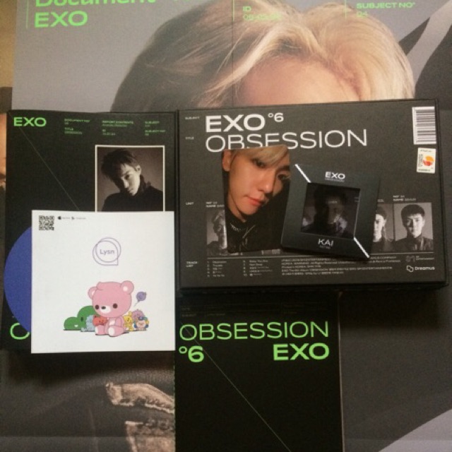 UNSEALED ALBUM EXO - OBSESSION EXO VER. BAEKHYUN’S PC