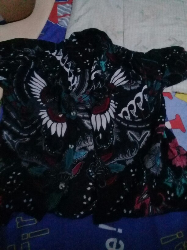 Batik Couple Keluarga Sania Ruffle Ori Ndoro Jowi Dnt Kupu Putih