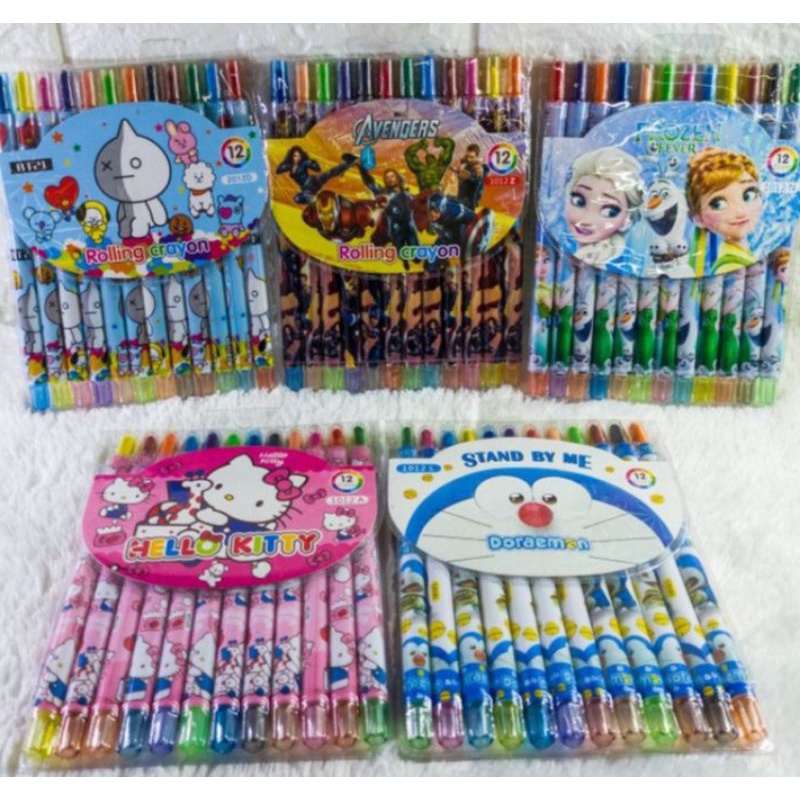 Crayon putar  panjang karakter