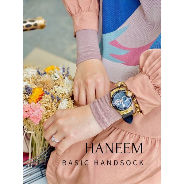 Haneem Basic Handsock by RAWHA | Manset tangan Muslimah Malaysia Premium