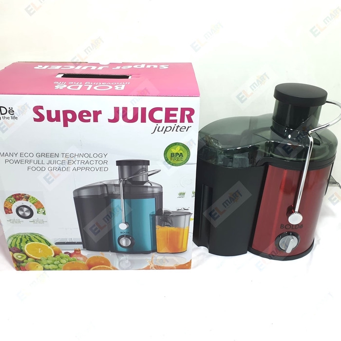 Super Juicer BOLDe Jupiter 500ml extractor food grade BPA free