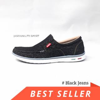  SEPATU  KICKERS CASUAL  SLOP SLIPON PRIA KERJA KANTOR FORMAL 