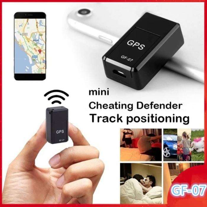 Gps | Gf07 Gps Tracker Mini Magnetik Real-Time Untuk Mobil / Truk