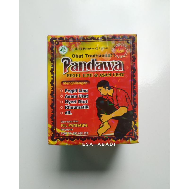 

JAMU PANDAWA SERBUK