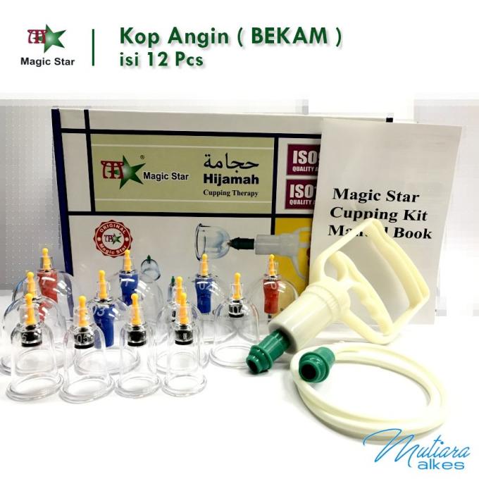 Kop angin - Alat Bekam isi 12pcs