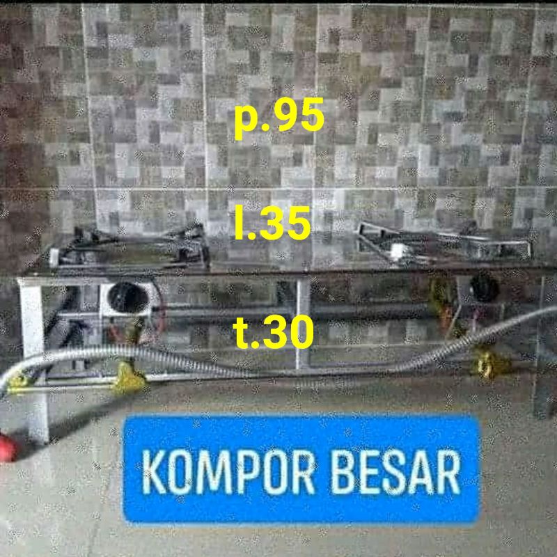 kompor woss kompor joss kompor api besar kompor rakit UKURAN BESAR