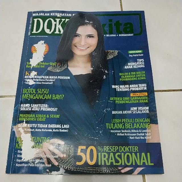 Majalah bekas Dokter Kita Edisi 7 Thn VI Juli 2011