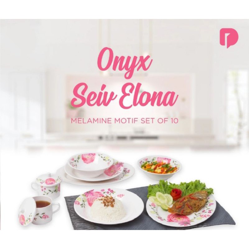 WADAH SAJI MELAMIN BY ONYX