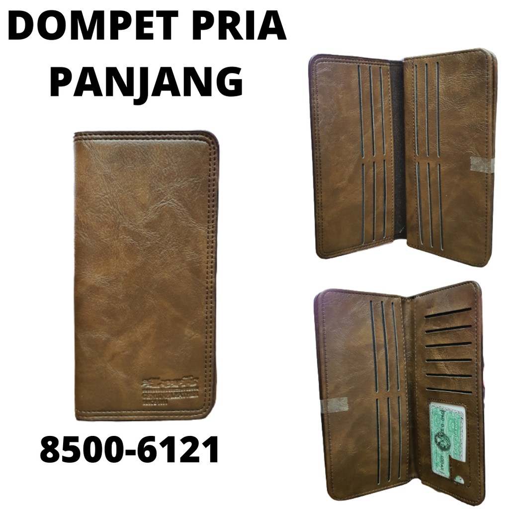 Dompet Pria Panjang Branded Tipis dan Original serta Murah | Dompet Cowo Panjang Kulit Import Murah|