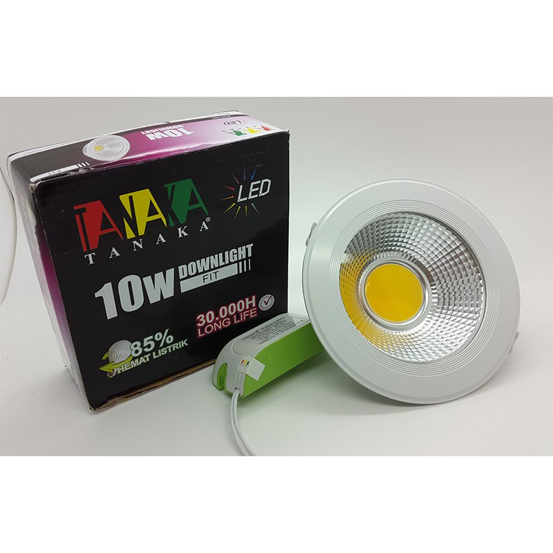 Lampu Ceiling Downlight LED COD 10 watt (cahaya Putih)