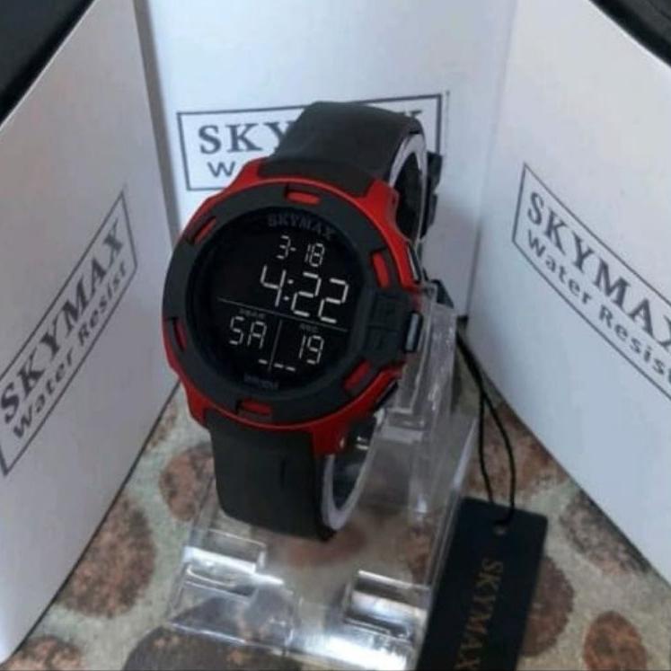 C33G JAM TANGAN PRIA SKYMAX 1817G ORIGINAL