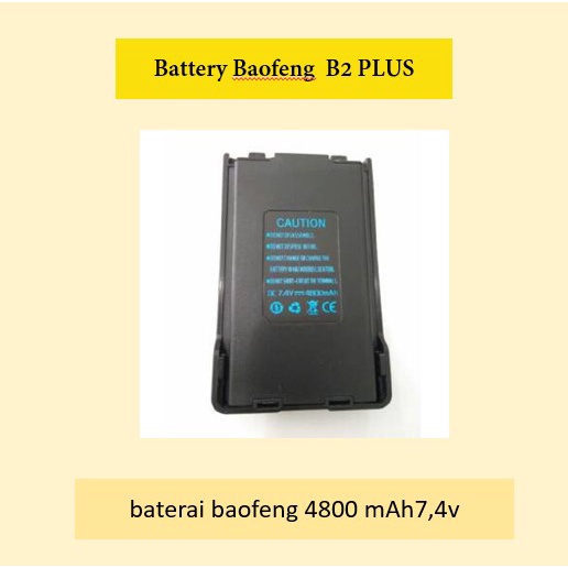 Battery ht baofeng B2 PLUS Murah baterai ht baofeng uv B2+  baterai ht original