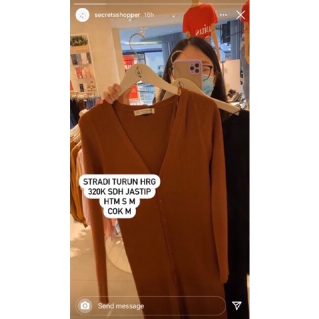 stradivarius knit outer dress