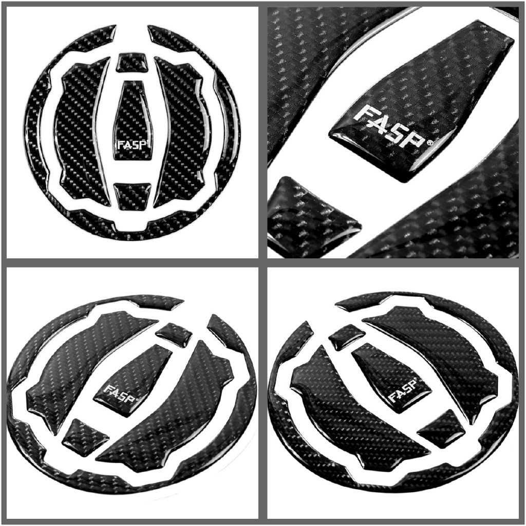 5d Real Carbon Fibre Resin Gel Motor Tank Pad Sticker Cap Decal Emblem Untuk Kawasaki Z900 NINJA 650 400