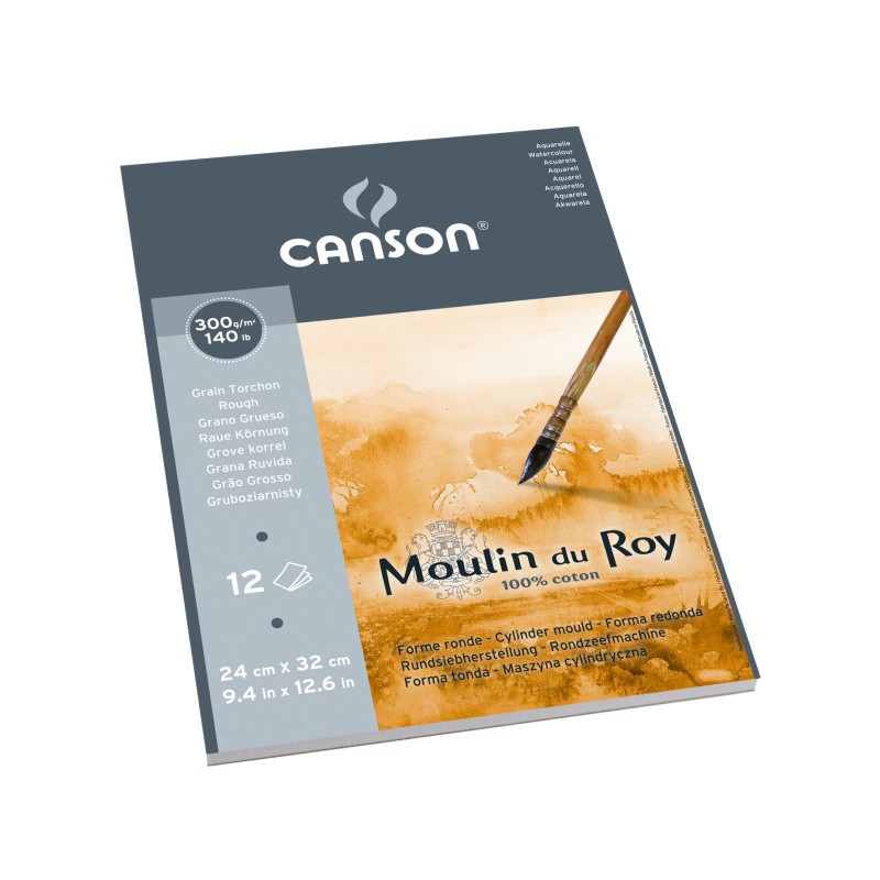 

Canson Moulin Du Roy 300 Gram 12 Sheets