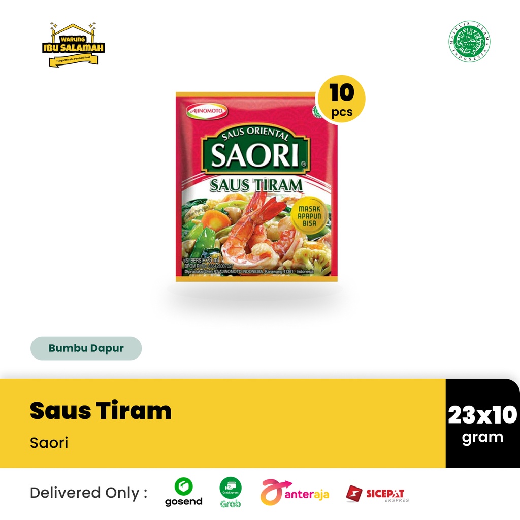 

Saori Saus Tiram Sachet - [SERENCENG]