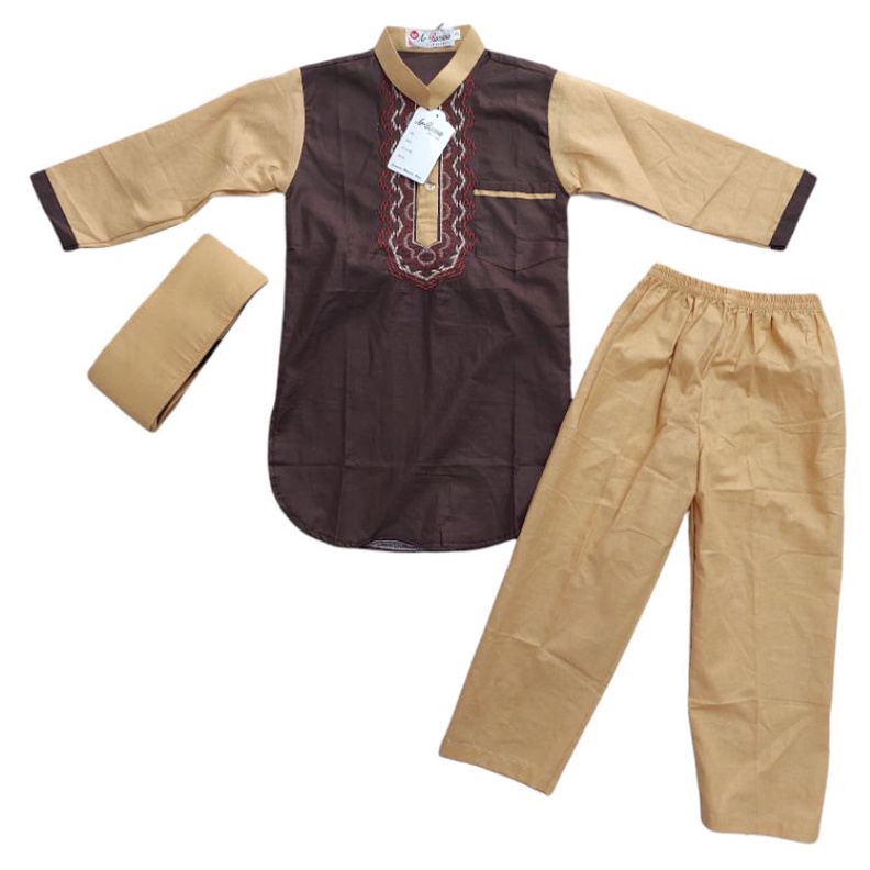 SETELAN BAJU KOKO ANAK 1-5Tahun