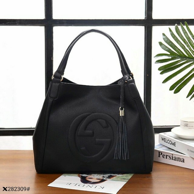 gucci leather side bag