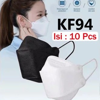 Masker KF94 4 ply Grosir Murah isi 10 Korea Mirip EVO Kemenkes Ori