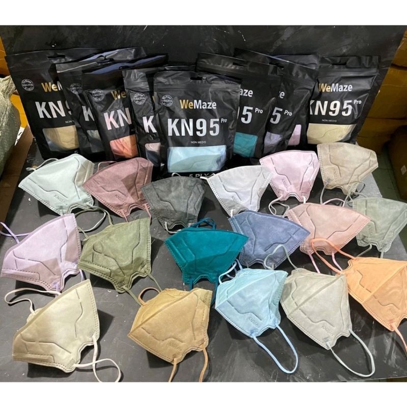 MASKER KN95 PRO WE MAZE WARNA ISI 10 LEMBAR
