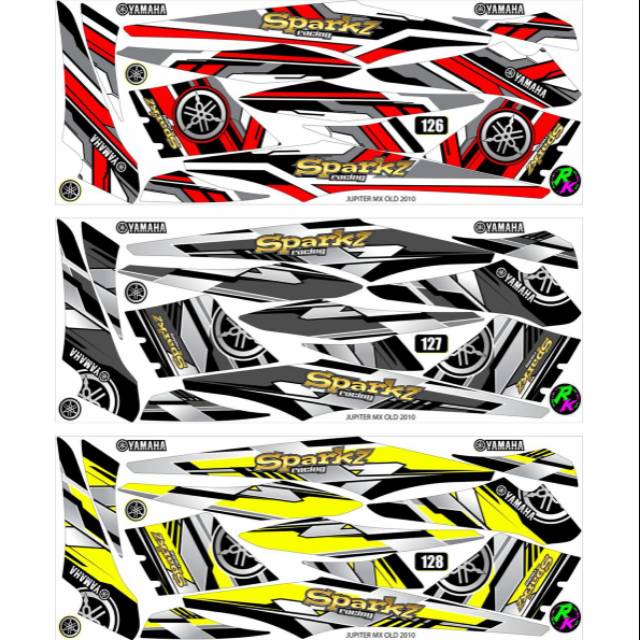 Striping motor yamaha jupiter mx lama old thailand 2004 2005 -2012