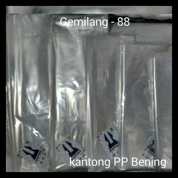 

Best Seller Plastik Bening Pp Bening Promo !!