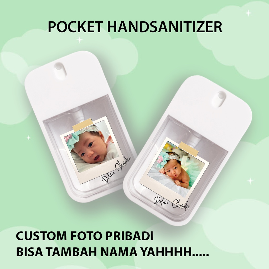 Hand Sanitizer Custom Spray Pocket Size Design Suka Suka