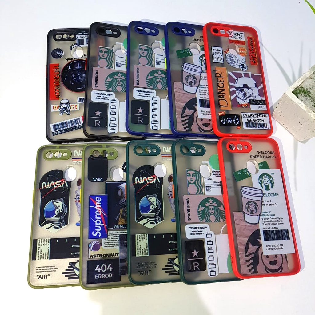 Case Hybrid Motif Nasa Starbuck Starwars Samsung A50 A50s A30s J7 Prime J7 J5 J3 Pro J2 Prime J730 J