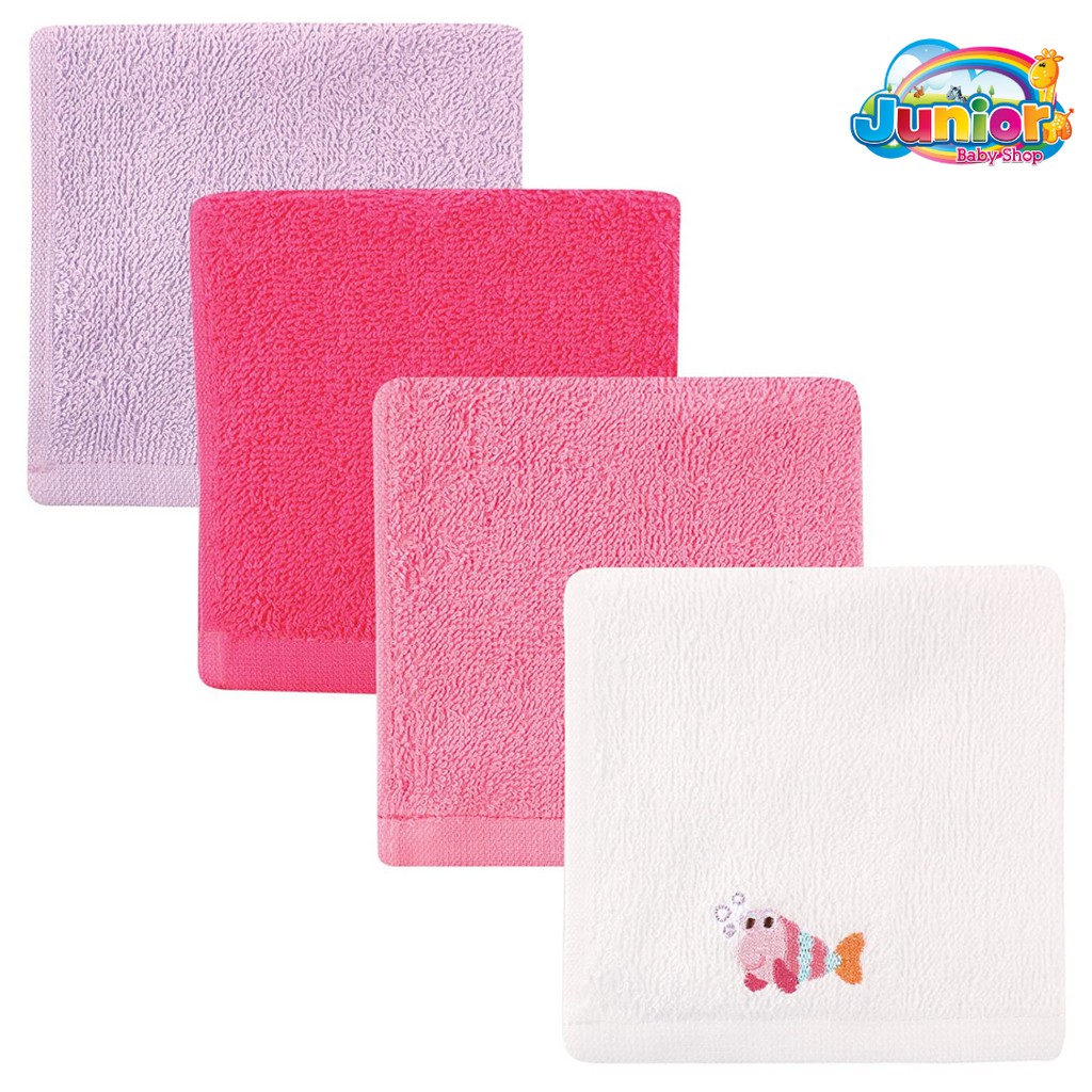 Luvable Friends Washcloths 4pcs